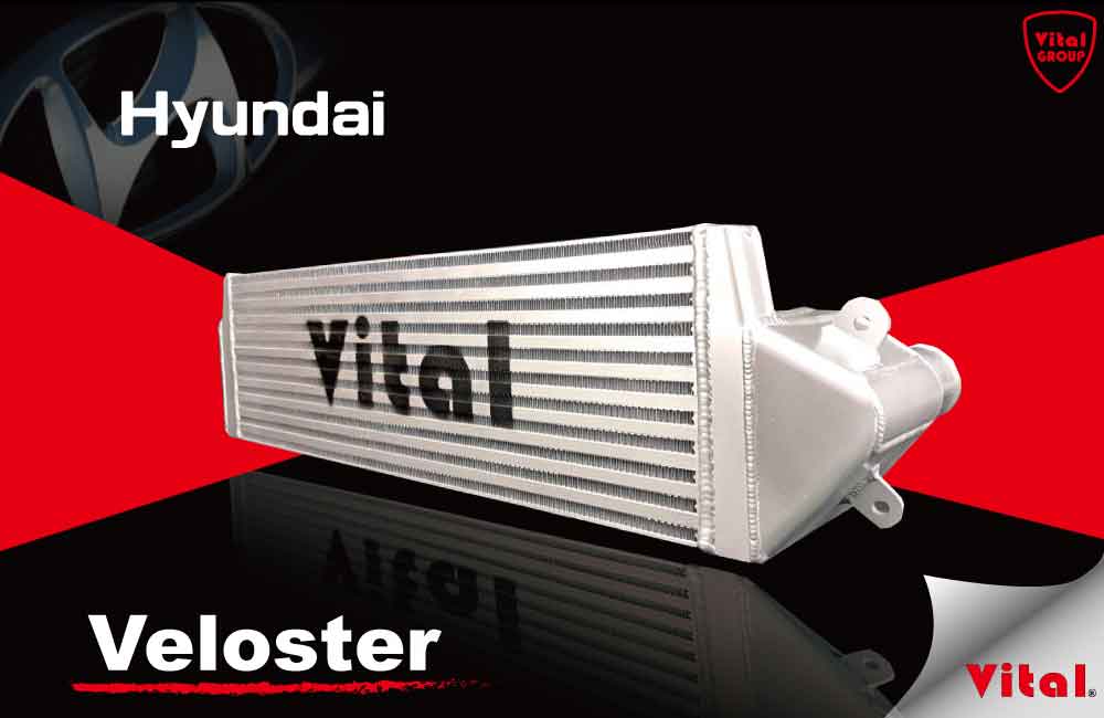 Hyundai Veloster高效能中冷器 