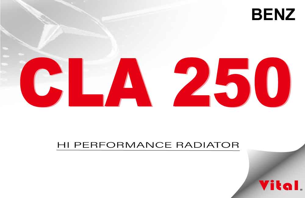 Benz CLA 250 高效能中冷器   