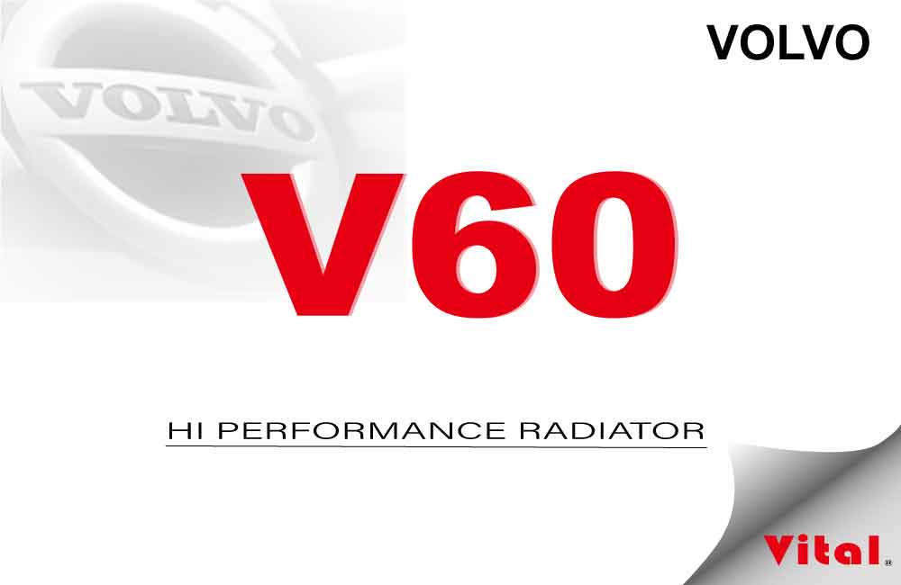 Volvo V60高效能中冷器   