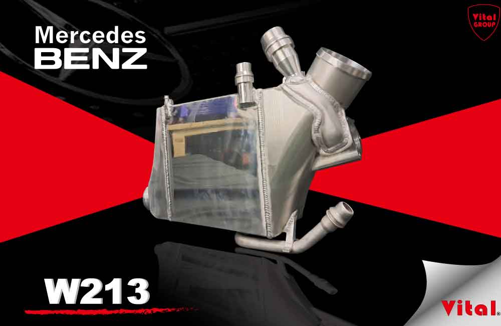 Benz W213 M264 高效能水中冷器   